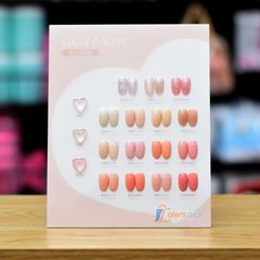 Set Sơn Gel Govandi 15 Màu G04 Peach Fuzz, Tặng kèm bảng màu