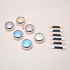 Set Tráng Gương Dạ Quang 6 Màu Fashion Nail Art