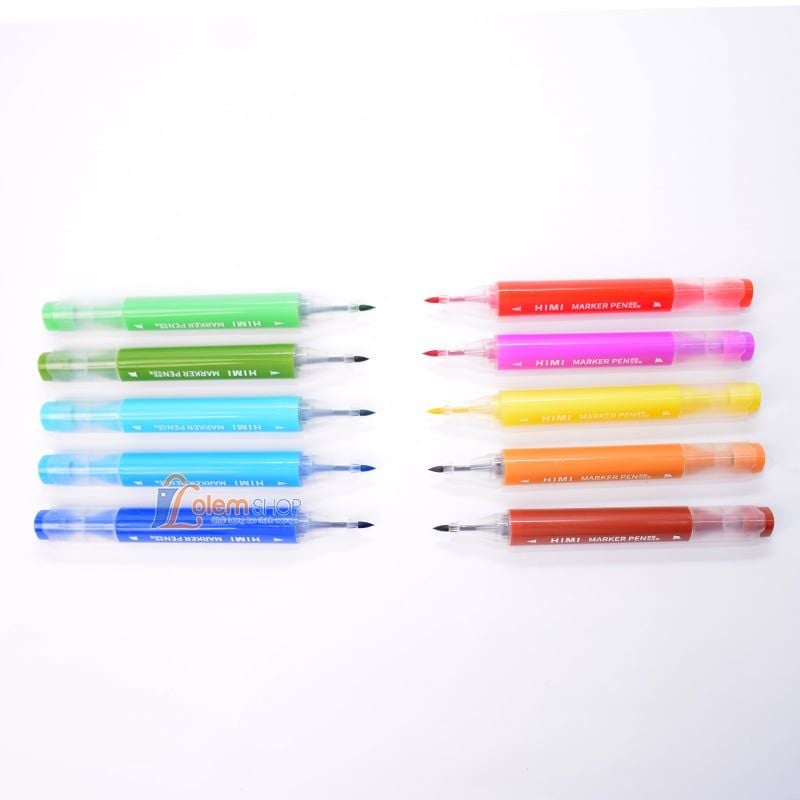 Hộp Bút Lông Màu Himi Skin-friendly Marker Pen 24 Màu