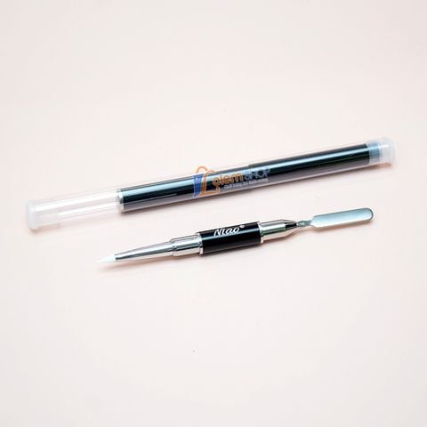 Cọ Niao Cán Đen 2 Đầu Cao Su + Thanh Tán Gel