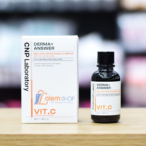 Tinh Chất Cnp Derma Answer Mela Spot Brightening 5;2 Ampule, làm sáng da, giảm thâm nám, tàn nhang, và các đốm nâu