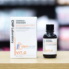 Tinh Chất Cnp Derma Answer Mela Spot Brightening 5;2 Ampule, làm sáng da, giảm thâm nám, tàn nhang, và các đốm nâu