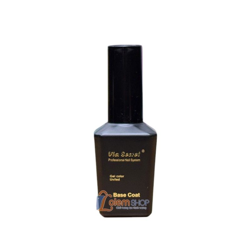 Top, Base Coat Via Secret Kim Cương Chai Đen 15ml