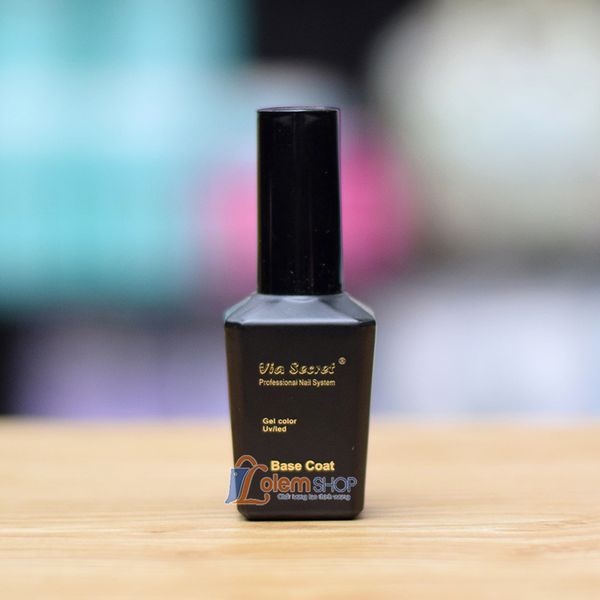 Top, Base Coat Via Secret Kim Cương Chai Đen 15ml