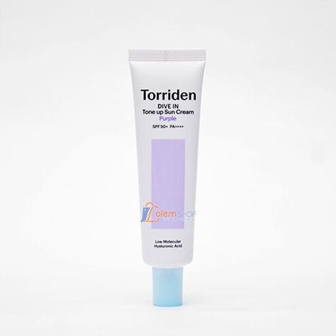 Kem Chống Nắng Torriden 60ml Dive-in Tone Up Sun Cream Purple Spf 50+ Pa++++, Nâng Tone bảo vệ da tối ưu