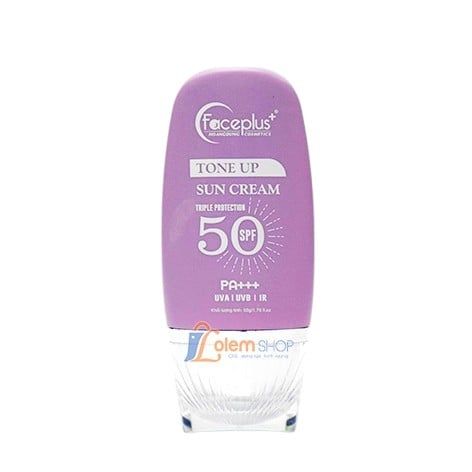 Kem Chống Nắng Faceplus+ Tone Up Sun Cream 50g Tím