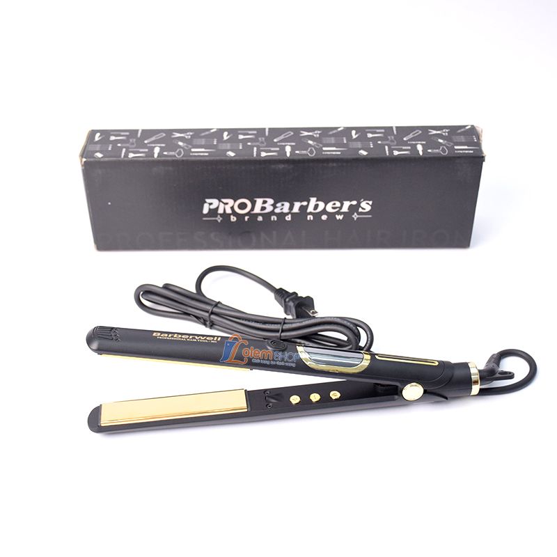 Máy Duỗi Tóc Barberwell, Tích hợp màn hình LCD