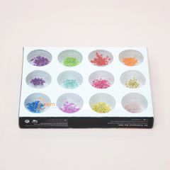 Set Hoa Khô Trang Trí Nail Kelamei 12 Ô