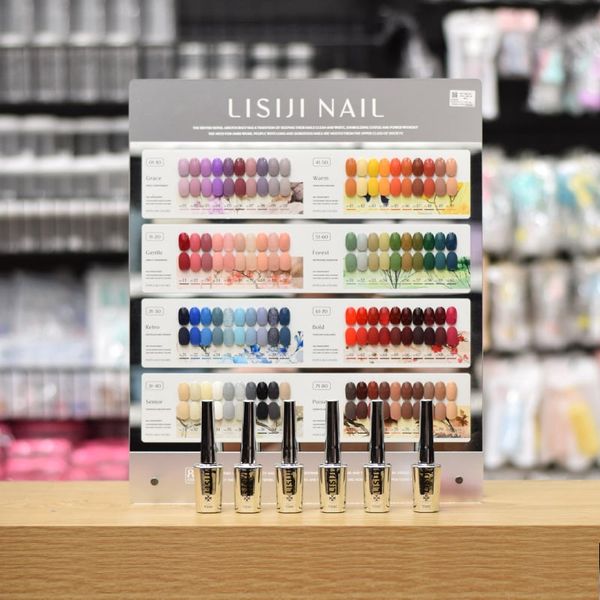 Set Sơn Gel Lisiji 15ml 80 Màu, Tặng kèm bảng màu
