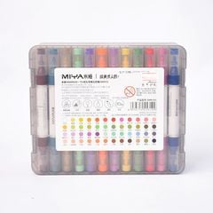Bút Lông Tô Màu Miya Marker 2 Đầu 12, 48 Màu