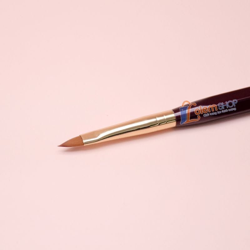 Cọ Nail Niao Cán Nâu