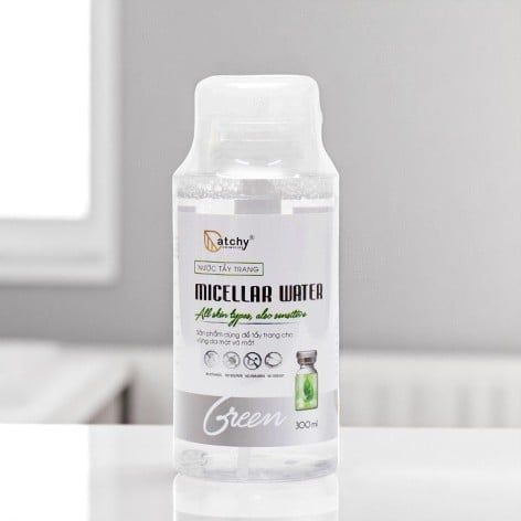 Nước Tẩy Trang Atchy 300ml, dễ dàng loại bỏ lớp trang điểm nhanh chóng