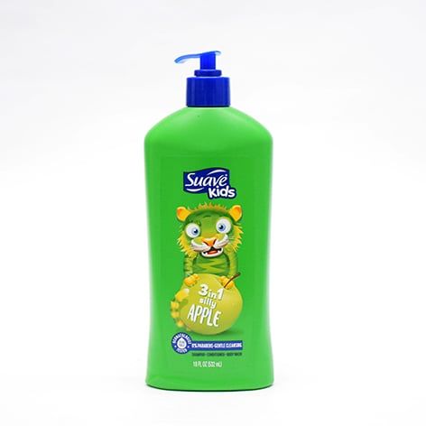 Sữa Tắm Cho Bé Suave Kids 3 In 1, Không Gây Cay Mắt