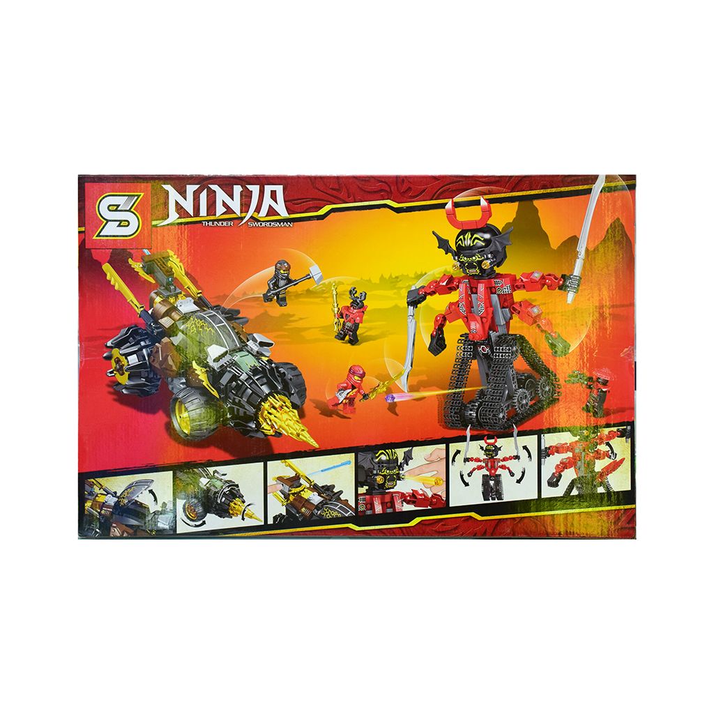 Đồ chơi lắp ráp Lego Ninja SY1253 655 chi tiết