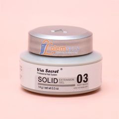 Gel Tạo Hình Via Secret Solid 14g, Tạo hình trang trí Nail