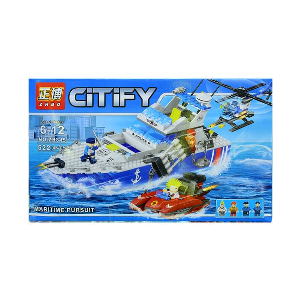 Đồ chơi lắp ráp Lego CitiFy No.ZB345 522 chi tiết