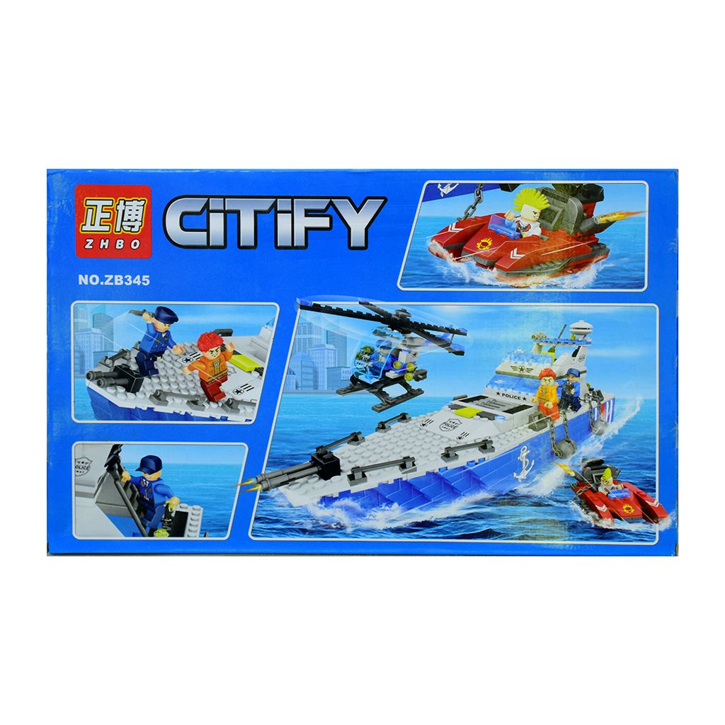 Đồ chơi lắp ráp Lego CitiFy No.ZB345 522 chi tiết