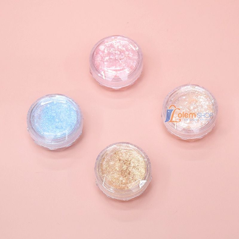 Set Trang Trí Nail 4 Màu Nhũ Nhuyễn Mix