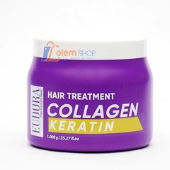 Hấp Dầu Eudora Keratin Collagen 1000g, giảm thiểu tóc khô xơ, rối và gãy rụng