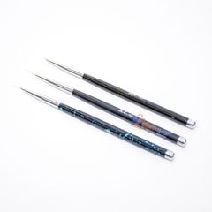 Bộ Cọ Tóc 3 Cây Dingxi Cán Đen, chuyên dùng để vẽ nét , vẽ viền móng, trang trí móng