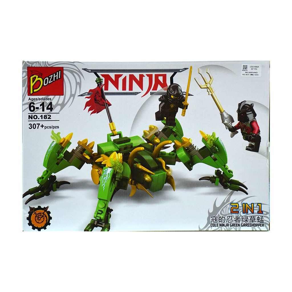 Đồ Chơi Lắp Ráp Ninja No.182 307 chi tiết