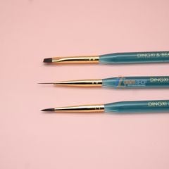 Cọ Nail Dingxi Cán Xanh Nhiều Size