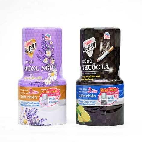 Bình Khử Mùi Sukkiri 400ml Tím