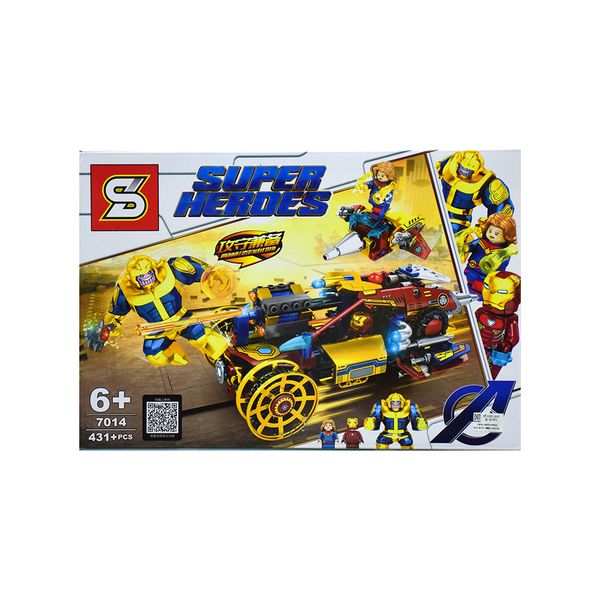 Đồ Chơi Lắp Ráp Super Heroes 7014 431 chi tiết