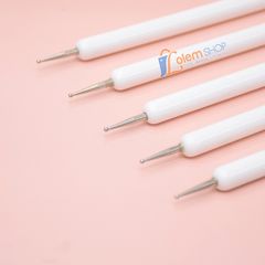 Set Cọ Bi Lorossi Cán Trắng 5 Cây