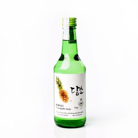 Rượu Soju Hàn Quốc Damso 360ml Vị Khóm