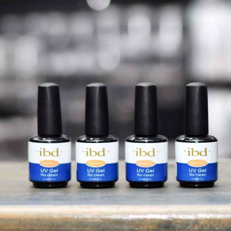 Base Top IBD Uv Gel No Clean 14ml, sơn liên kết và top phủ bóng rất bền màu