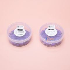Hộp Ống Nhám Mini Tím, Dùng gắn đầu trục mài nail, Nhiều kích thước