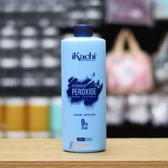 Oxy IKachi 9% 20 Vol 1000ml, Nâng sáng sắc tóc, giữ màu nhuộm lâu phai