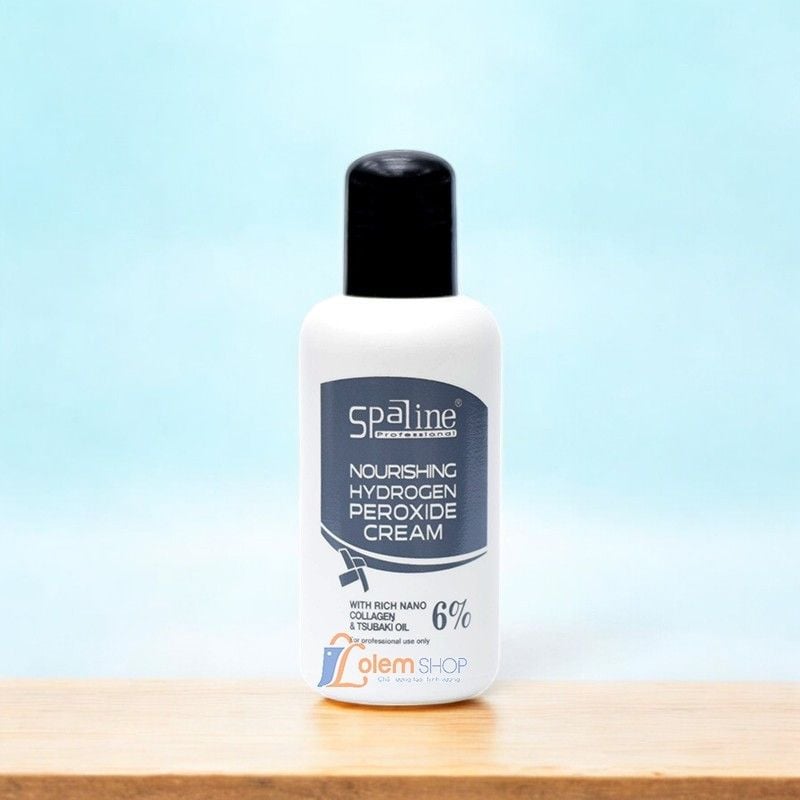 Oxy Spaline 100ml 6%, hỗ trợ nhuộm bảo vệ tóc