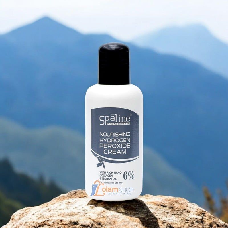 Oxy Spaline 100ml 6%, hỗ trợ nhuộm bảo vệ tóc