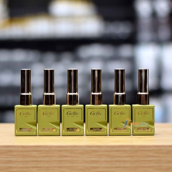 Set Sơn Gel Gelite 15ml 12 Màu, Tặng bảng màu đi kèm