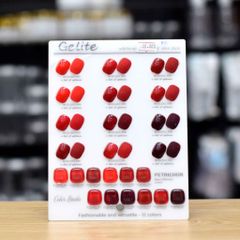 Set Sơn Gel Gelite 15ml 12 Màu, Tặng bảng màu đi kèm