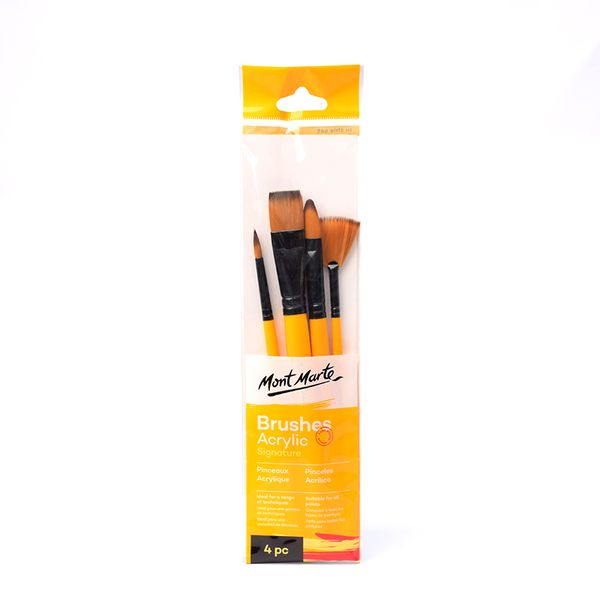 Bộ Cọ Vẽ Mont Marte Brush Acrylic