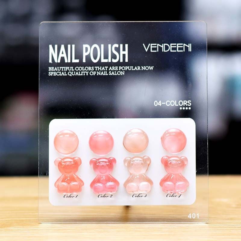 Set Sơn Gel Vendeeni 4 Màu K01