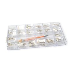 Khay Đá 20 Ô Lớn Chân Bằng Mix Size Nhỏ Mix Màu, dung trang trí móng