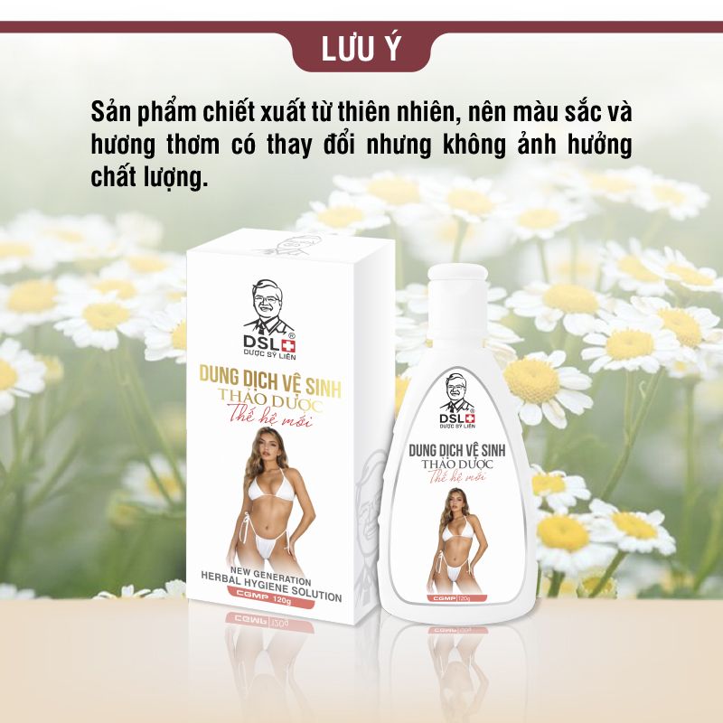 Dung Dịch Vệ Sinh Phụ Nữ Dược Sỹ Liên 120g