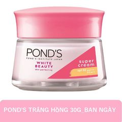 Kem Pond's White Beauty Dưỡng da ban ngày và đêm, Trắng Hồng Rạng Rỡ