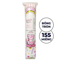 Bông Tẩy Trang Mihoo Kokimi 125 +30 Miếng Cây