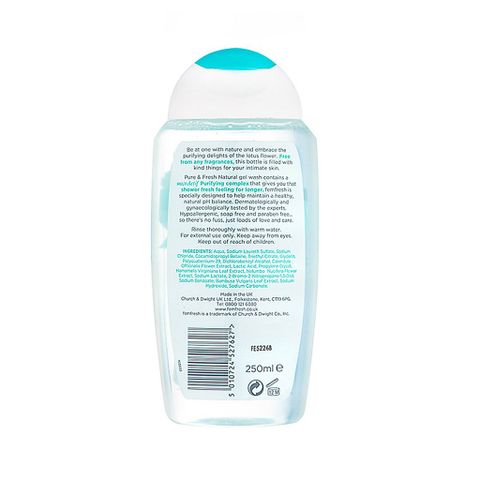 Dung dịch vệ sinh Femfresh Ultimate Care Pure & Fresh Wash 250ml