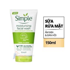 Sữa Rửa Mặt Simple Moisturising Cty