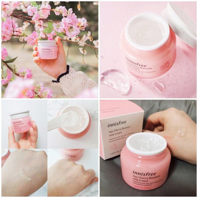 Kem Dưỡng Trắng Nâng Tone Innisfree Jeju Cherry Blossom Tone Up Cream 50ml