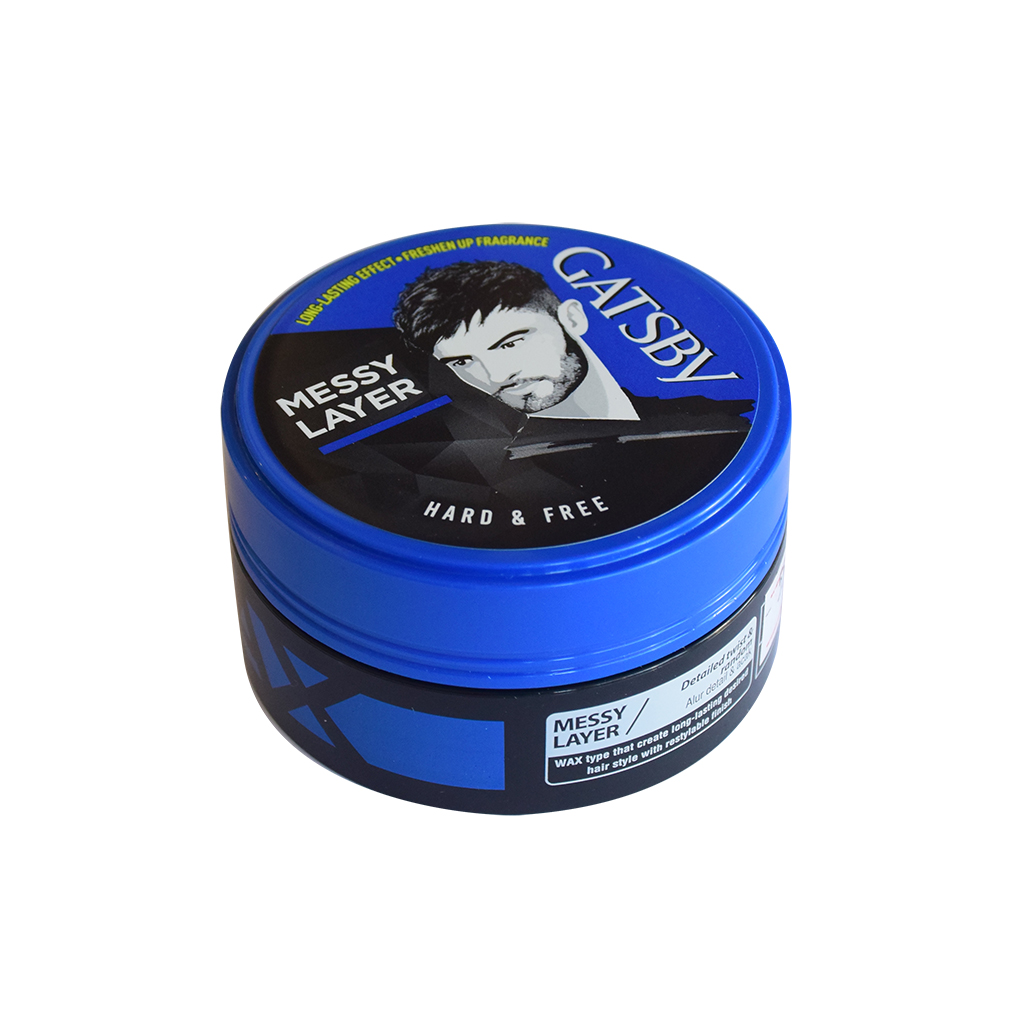 Sáp vuốt tóc Gatsby Messy Layer Hard & Free 75gSáp vuốt tóc Gatsby Messy Layer Hard & Free 75g – Shop Lọ Lem Bạc Liêu Sáp vuốt tóc Gatsby Messy Layer Hard & Free 75gSáp vuốt tóc Gatsby Messy Layer Hard & Free 75g – Shop Lọ Lem Bạc Liêu
