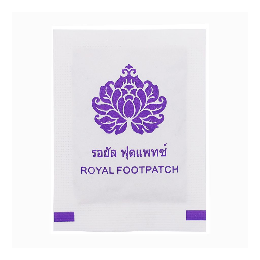 Miếng dán thải độc chân Gold Princess Royal Lavender Foot Patch 10 miếng