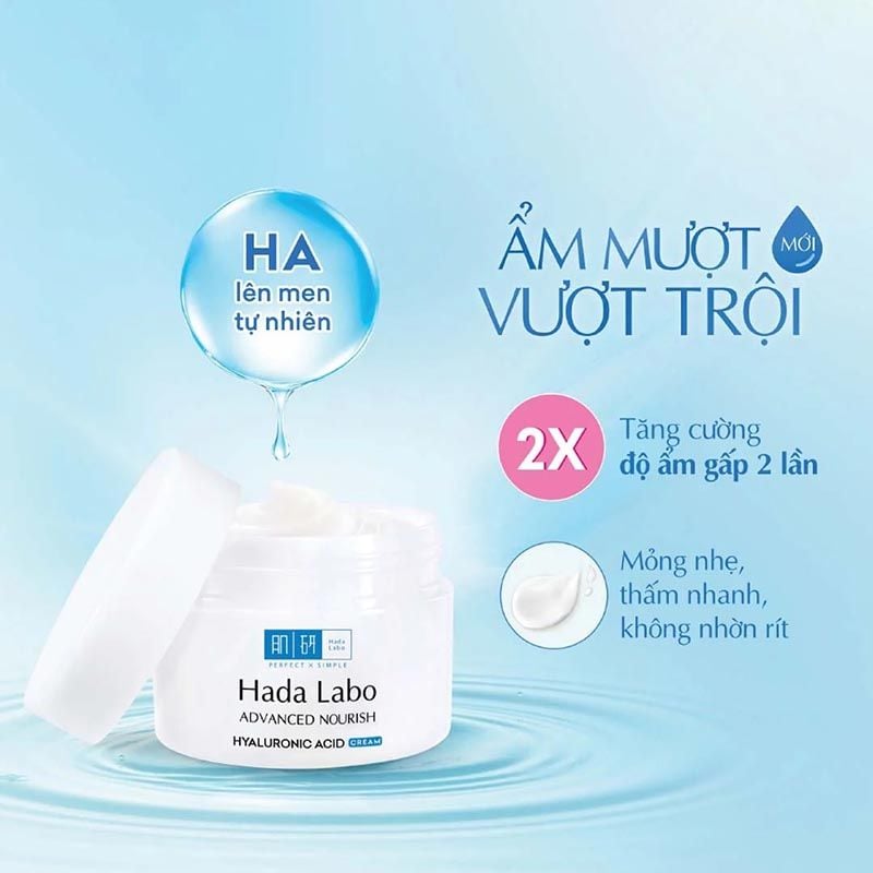 Kem Hada labo 50g Dưỡng Ẩm Sâu Da Trong Mướt