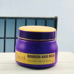 Hấp Dầu Lacei 500ml Tím Nourish Hair Mask, Dưỡng tóc hư tổn, khô xơ thành mềm mượt, chắc khỏe